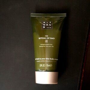 NEW!! Rituals of Dao, Skin Body Cream 2.3 Fl Oz /70 ml size Organic Cream!!